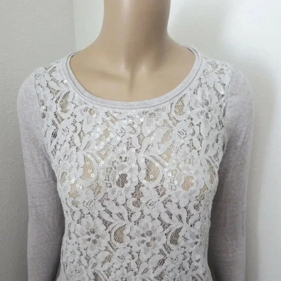 Hollister Sequin Shine Crop Top Size Small - Picture 2 of 7